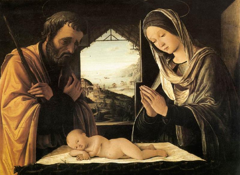 COSTA, Lorenzo Nativity oil painting image